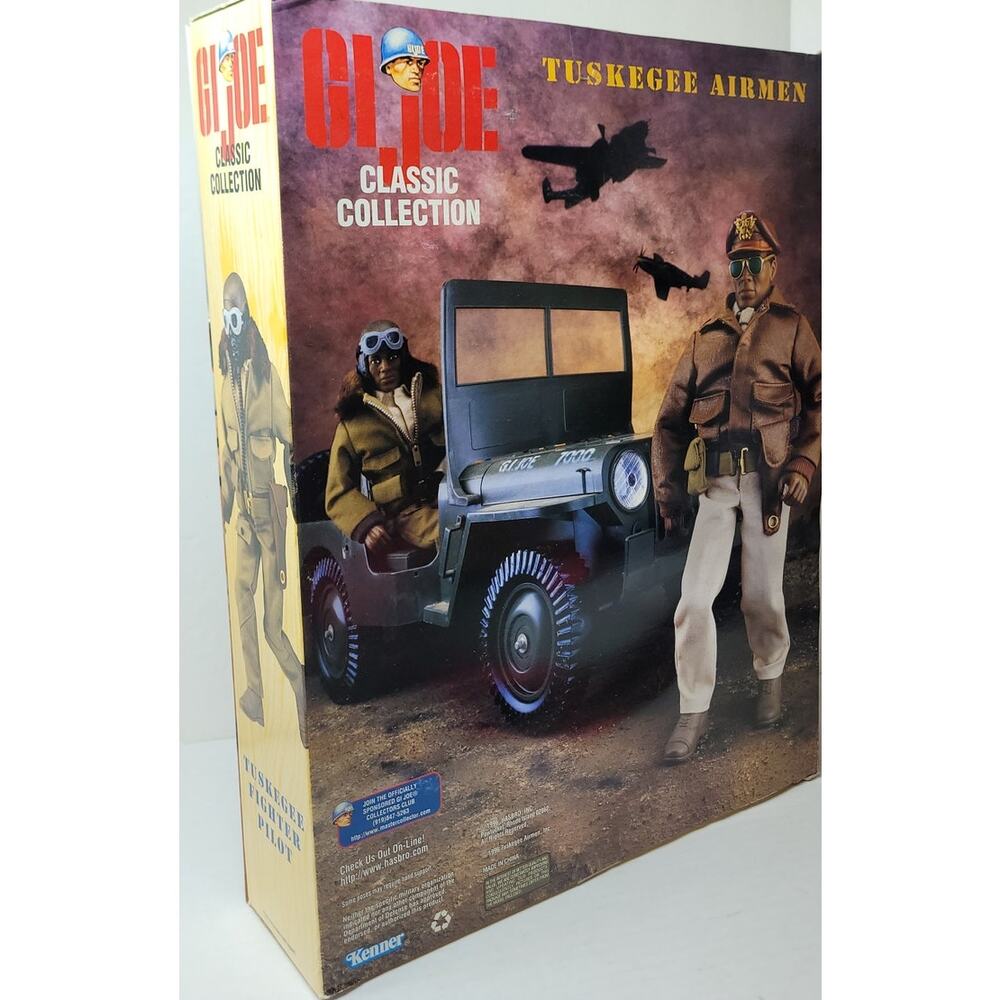 WW2 Forces Collections Tuskegee Airmen GI Joe Fighter Pilot NIB - Picture 7 of 11